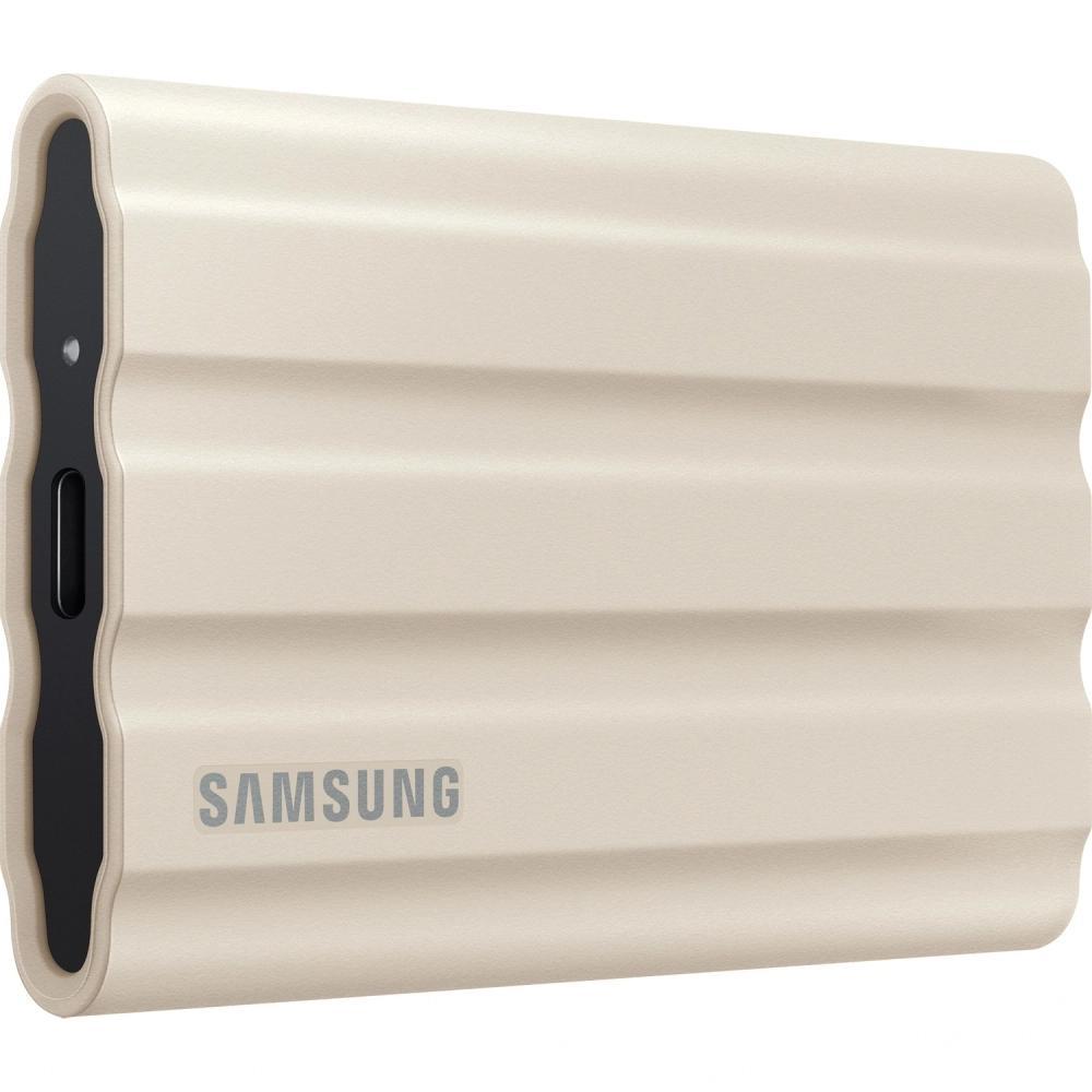 Внешний SSD Samsung 1Tb T7 Shield (MU-PE1T0K/WW) Бежевый
