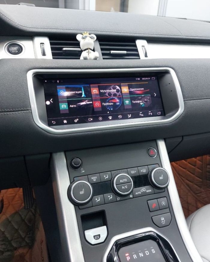 Магнитола для Range Rover Evoque 2011-2018 (взамен 5" экрана) - RDL-1665 монитор 10.25" на Android 12, Быстрая, CarPlay, 4G SIM-слот