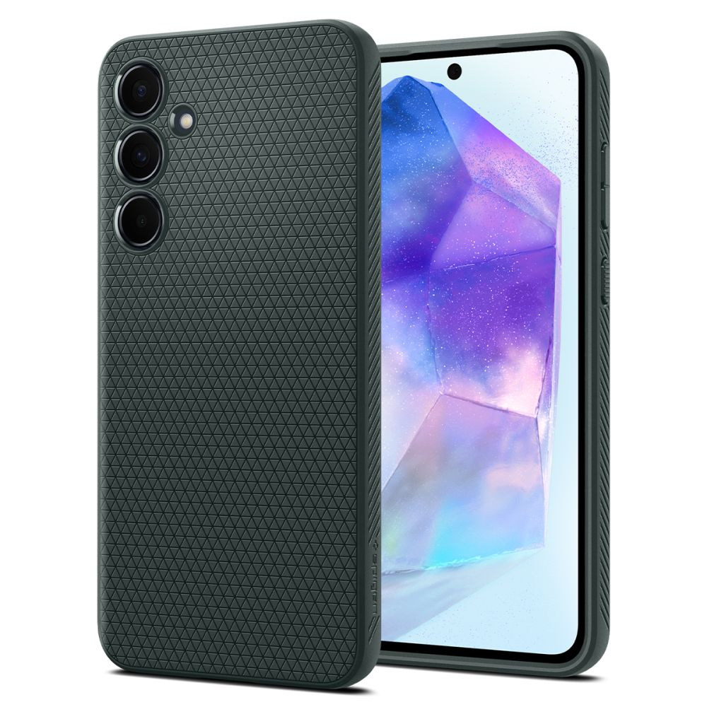 Чехол Spigen LIQUID AIR GALAXY A55 5G ABYSS GREEN