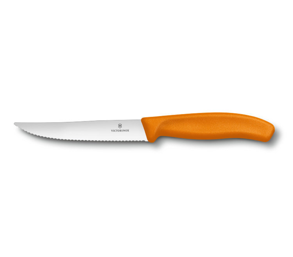 Нож Victorinox 6.7936.12L9 orange для стейков