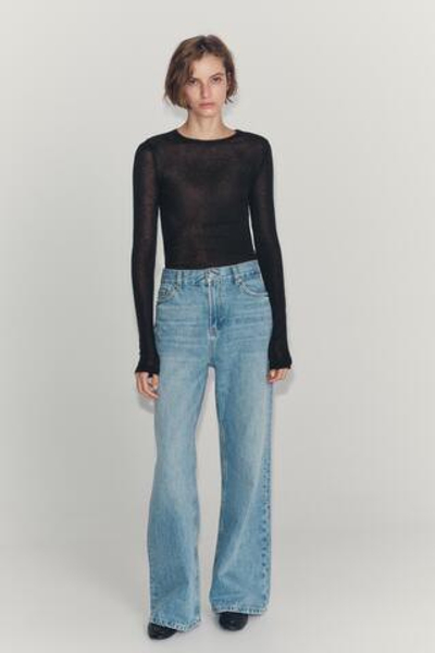 ДЖИНСЫ RELAXED FLARE С НИЗКОЙ ПОСАДКОЙ — ZW COLLECTION — ZARA