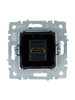 BRITE Розетка HDMI РHDMI-0-БрЖ жемчуг IEK