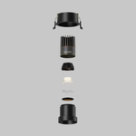 Встраиваемый светильник Technical DL116-10W-3K-B