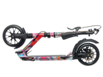 Самокат Urban Scooter Disc Paints Pro, (2024), с дисковым тормозом, складной, городской, двухколесный