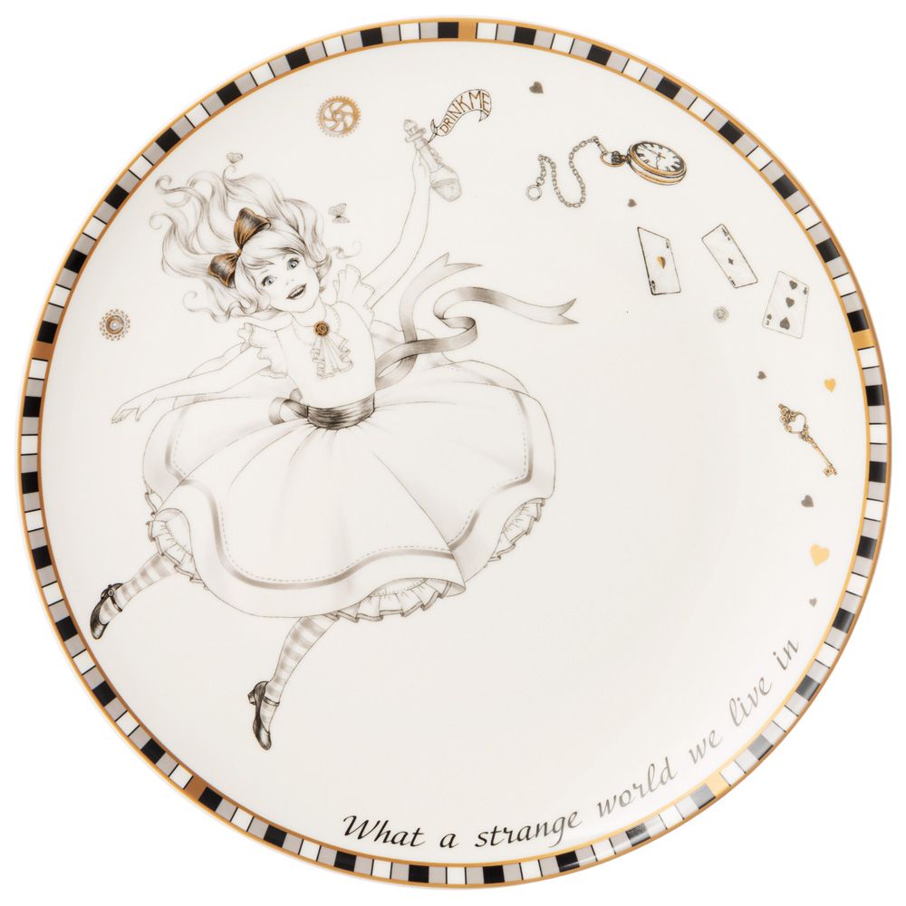 ТАРЕЛКА ЗАКУСОЧНАЯ LEFARD "WONDERLAND" 20 СМ, РАЗНОЦВЕТНЫЙ (КОР=24ШТ.)