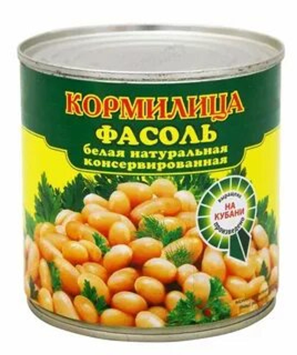 Фасоль Кормилица белая ж/б 425мл