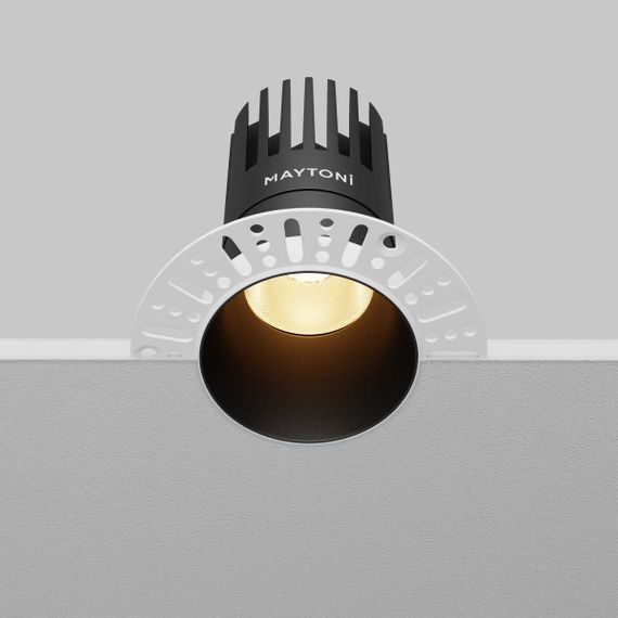 Встраиваемый светильник Maytoni Technical Dip DL122-15W-2.7K-TRS-B