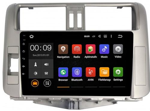Магнитола для Toyota Land Cruiser Prado 150 2009-2013 (поддержка 360 - опция) - Airok RX-1114 Android 13, Быстрая, SIM-слот