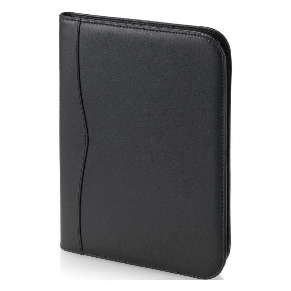 Папка Ebony A4 на молнии (Чёрный)