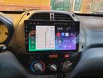 Магнитола для Toyota RAV4 2 2000-2003 - Teyes CC3 монитор 9" QLED на Android 10, Быстрая, CarPlay, 4G SIM-слот