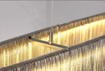 Pendant design lamp Waterfall  L100 (Silver)