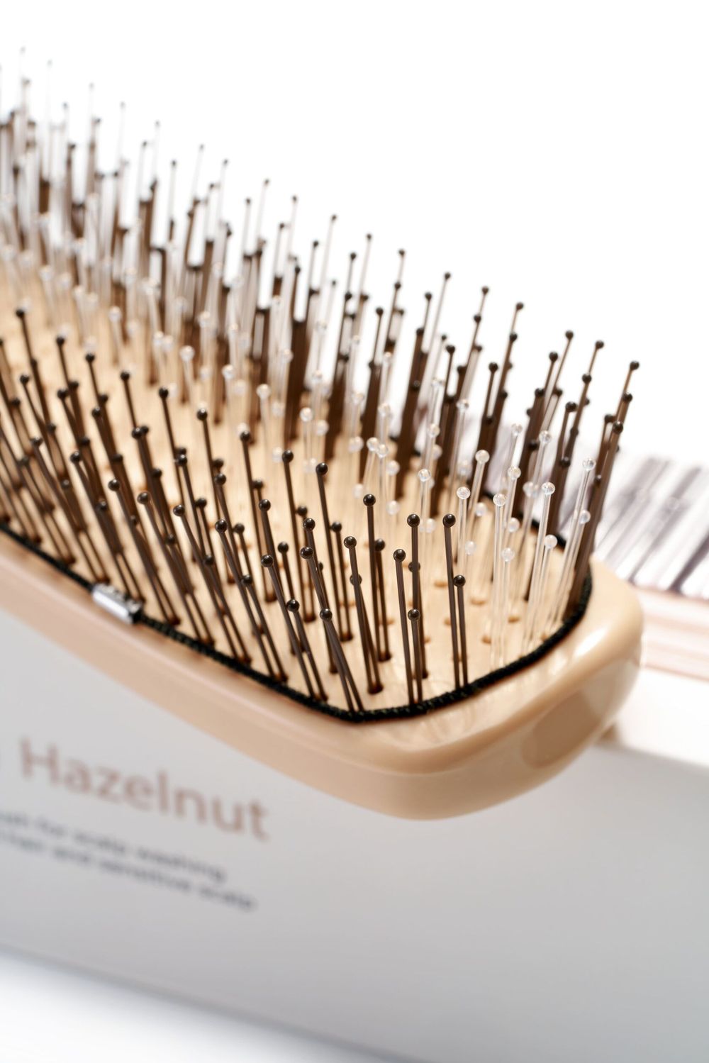 Расческа Majestic Scalp Brush светлый орех