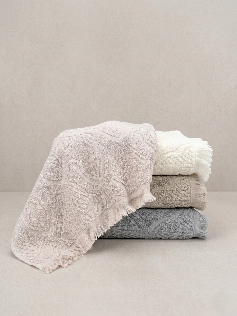 PUPİLLA COLLECTİON Набор Полотенец CASAMIRO 70*140 4пр. 100% Хлопок