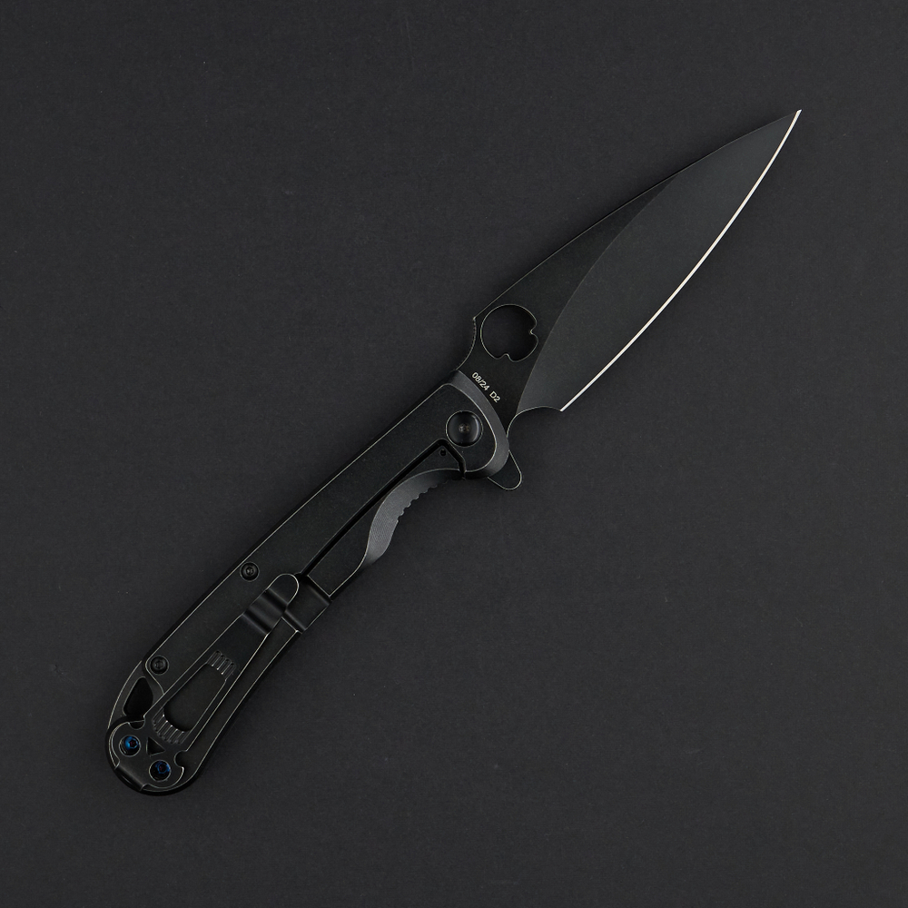 Нож Sting frame lock all black, DAGGERR, FM02-2FRBW-NF