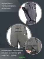 Костюм-поплавок мужской зимний "Rescuer V prosport"-45, hardguard, бирюза (зеленые молнии), ХСН