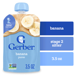 Gerber, 2nd Foods®, фруктовое пюре, сладкий банановый вкус, 99 г (3,5 унции)