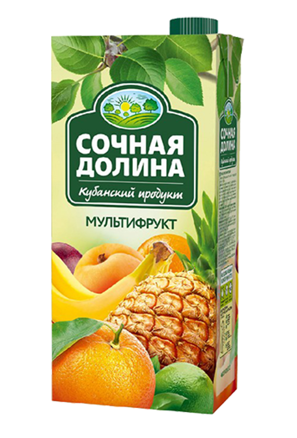 Нектар Сочная долина 0,95л мультифрукт