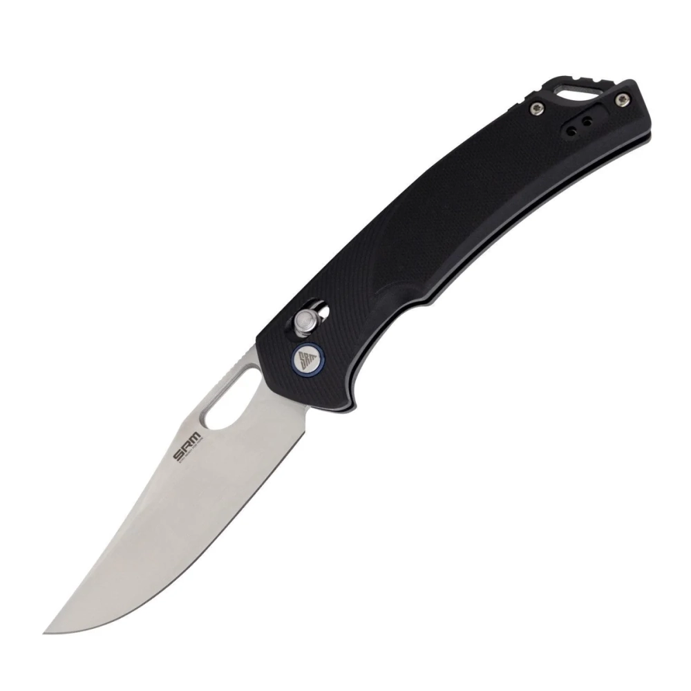 Нож складной SRM 9201 Retriever (D2, Black G10)