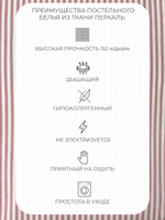 Пододеяльник 200х220 Евро Перкаль Хлопок Созвездия на темно-синем