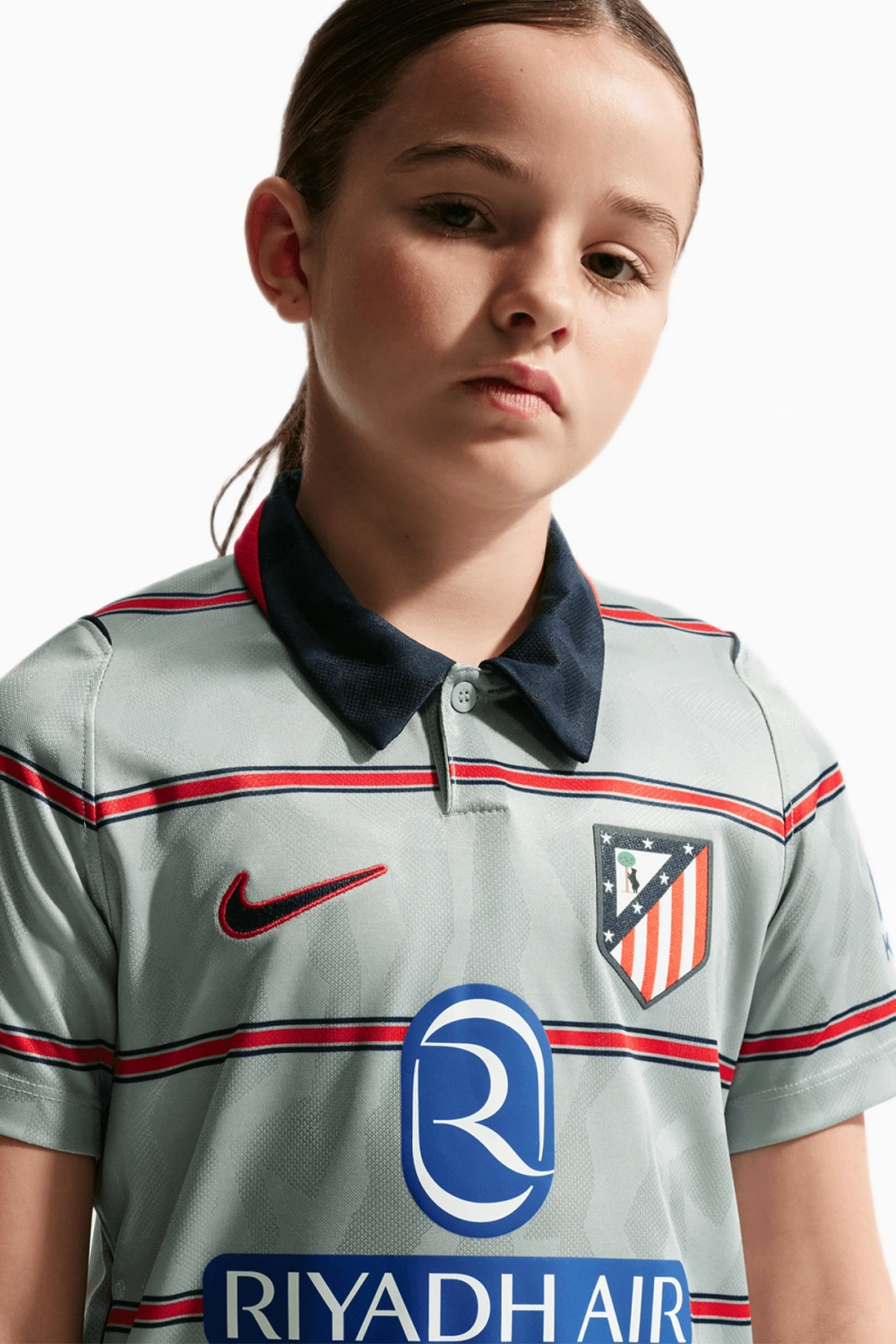 Футболка Nike Atlético Madrid 26/27 3rd Stadium Junior - серый