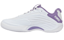 Женские теннисные кроссовки K-Swiss Hypercourt Express 3 Clay - white/purple haze/lunar rock