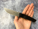 Туристический нож Nikki D2 STONEWASH G10 кожа, 4650065057882