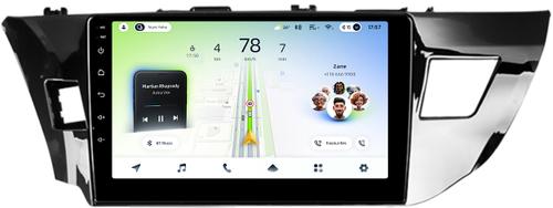 Магнитола для Toyota Corolla E180 2012-2016 (без штатной КЗВ) - Teyes CC4L-DTS монитор 10.1" IPS, Android 14, Быстрая, Snapdragon 662, CarPlay, 4G SIM-слот