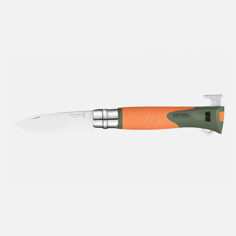 Нож складной Opinel 12 Explore Tick Remover Orange