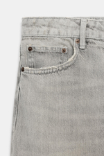 ДЖИНСОВЫЕ ШОРТЫ TRF BAGGY — ZARA