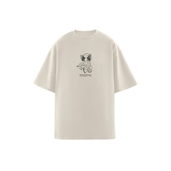 Футболка Called a Garment Mickey T-Shirt "Beige"