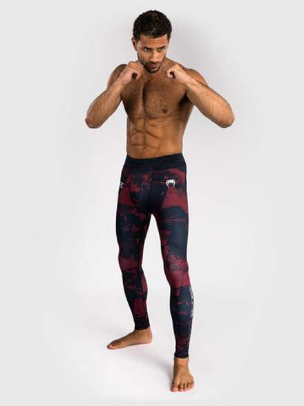 Тайтсы Venum UFC Zenith Fight Week Navy Blue/Burgundy/Silver