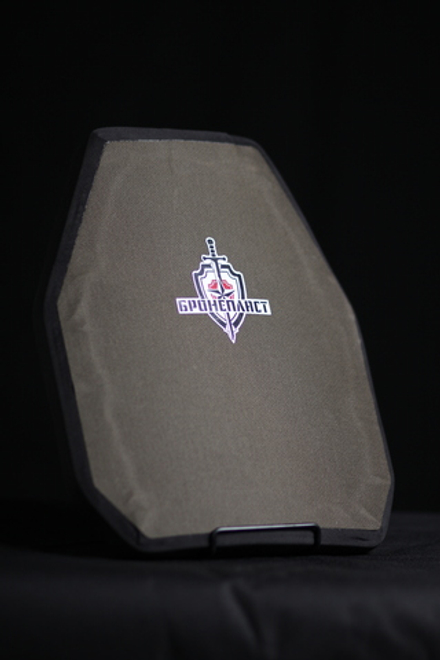 Бронепластина Бр5 (СВМПЭ + керамика)
