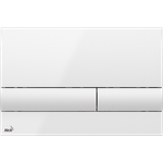 Кнопка смыва AlcaPlast M1710 белая