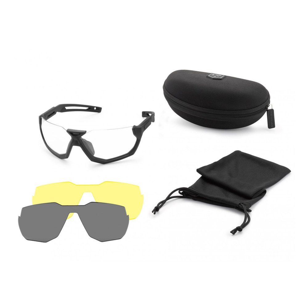 Очки баллистические Revision SlingShot Yellow/Clear/Smoke Black Frame