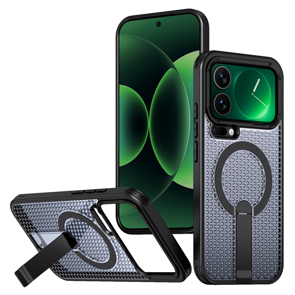 Прозрачный чехол Mesh Pro Magnetic Case для Xiaomi 17 Pro Max