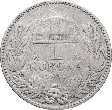 1 крона 1896 Венгрия