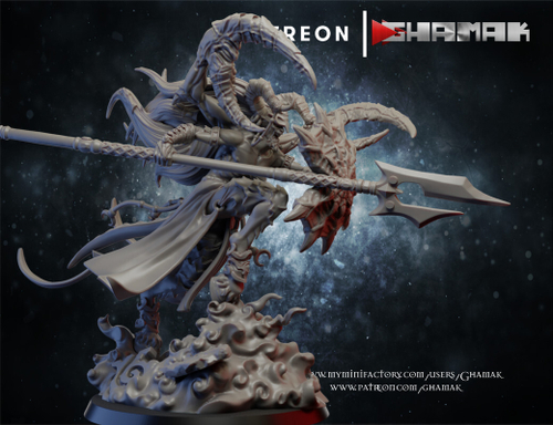Grand Alliance Chaos Hosts of Slaanesh Избранный Воитель Слаанеш миниатюра для dnd, днд, pathfinder, фентези, Настольная игра, НРИ, Варгейм, РПГ