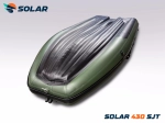 Лодка надувная моторная solar-430 super jet tunnel