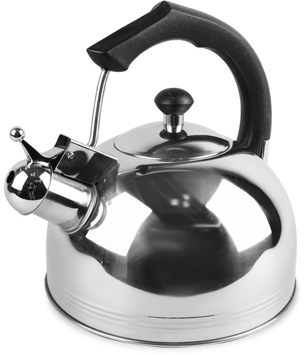 MR-1308-BLACK Чайник мет.Basic 3,5 л