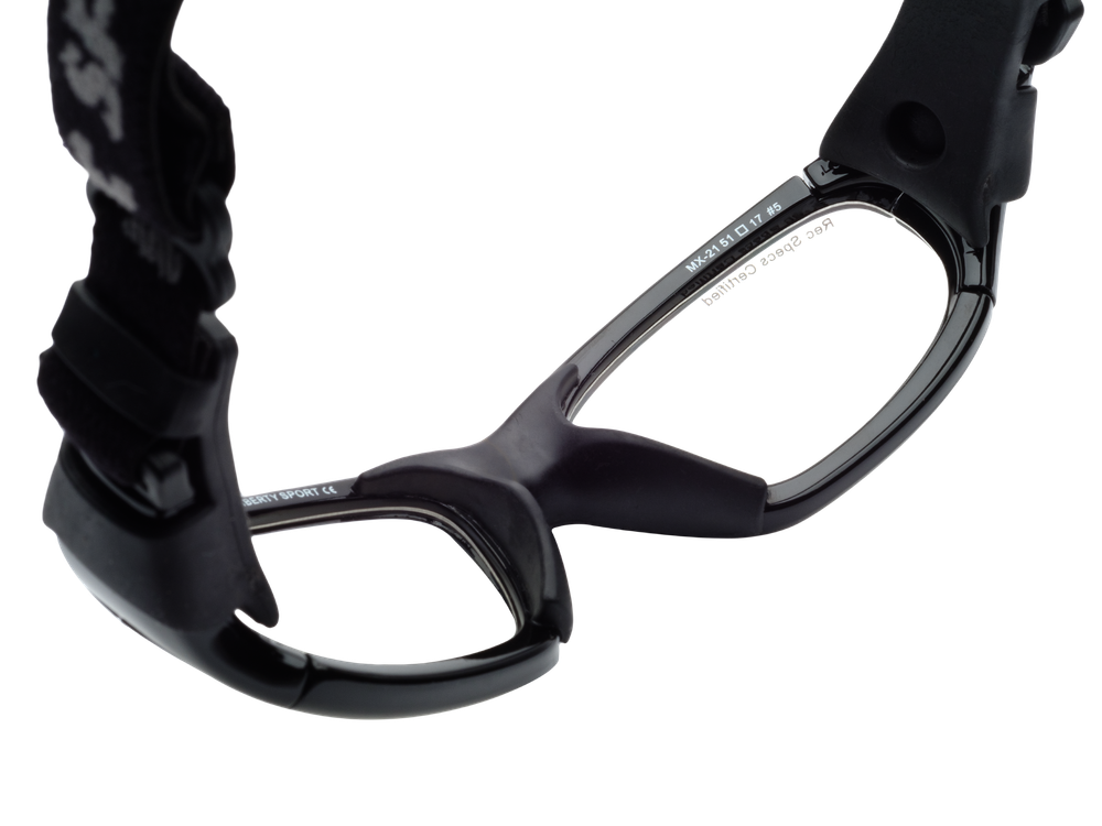Спортивные очки с диоптриями Rec Specs / Maxx 21 / Shiny Black / для детей до 10 лет