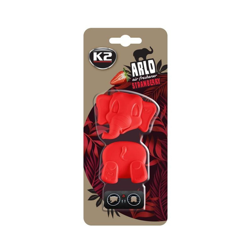 АРОМАТИЗАТОР ПОДВЕСКА К2 ARLO STRAWBERRY
