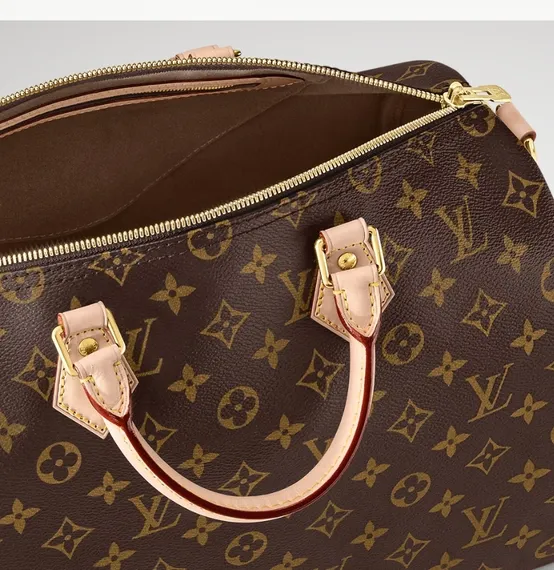 Сумка Louis Vuitton Speedy с плечевым ремнем Monogram