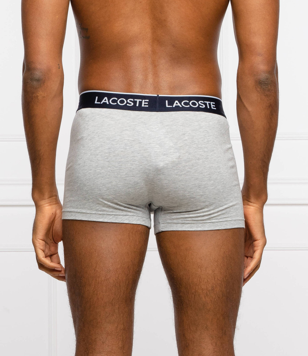 трусики-боксеры 3 шт. Lacoste - серый(5H3389)