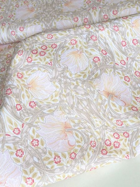 Pimpernel бежевый, Моррис, 100% хлопок Handmade Fabrics 3