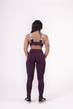 ЛОСИНЫ NEBBIA FLASH-MESH LEGGINGS 663 BURGUNDY