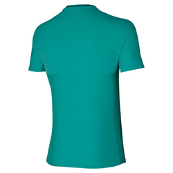 Теннисное поло Mizuno Shadow Polo - turquoise