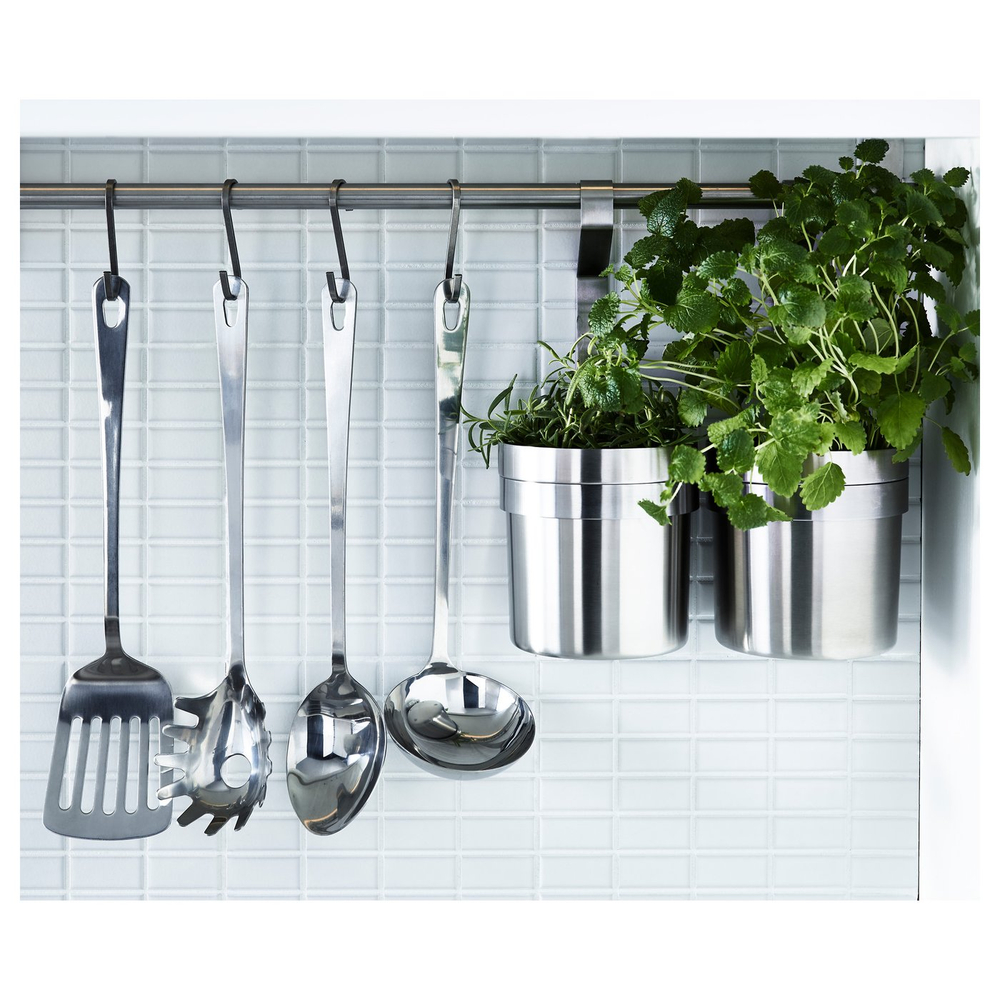 IKEA GRUNKA  (ИКЕА ГРУНКА)  -  Кухонные принадлежности, набор 4 шт. - нержавеющая сталь