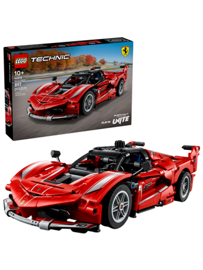 Конструктор Лего Техник Ферари FXX K 42212 | LEGO Technic Ferrari FXX K | гоночный суперкар, автомобиль 897 деталей 10+