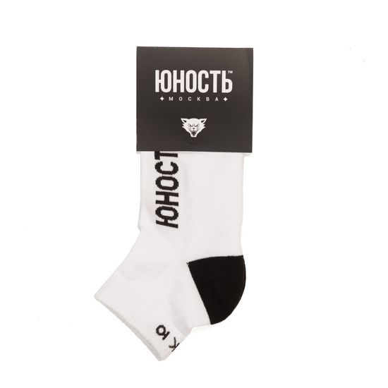 Носки ЮНОСТЬ короткие Фак Ю Белый M (41-44)