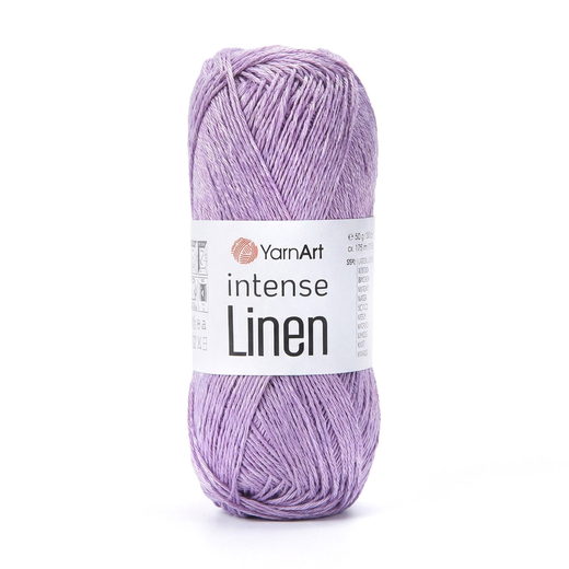 Пряжа YarnArt Intense Linen, Сиреневый